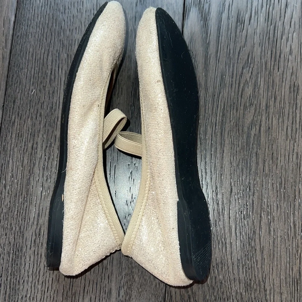 Ruby and Bloom toddler gold dress shoes